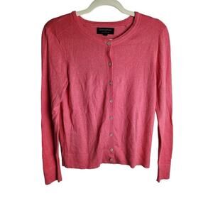 Banana Republic Luxeyarn button front cardigan sz SP preppy romantic academic